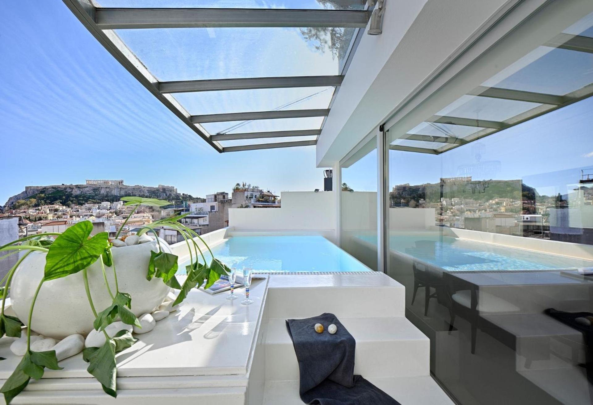Stunning Athens Penthouse Historic Centre Location Alto Penthouse Acroposlis View Psyrri Villa Exterior photo