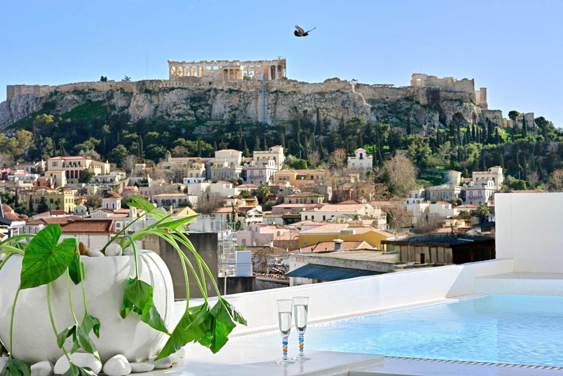 Stunning Athens Penthouse Historic Centre Location Alto Penthouse Acroposlis View Psyrri Villa Exterior photo