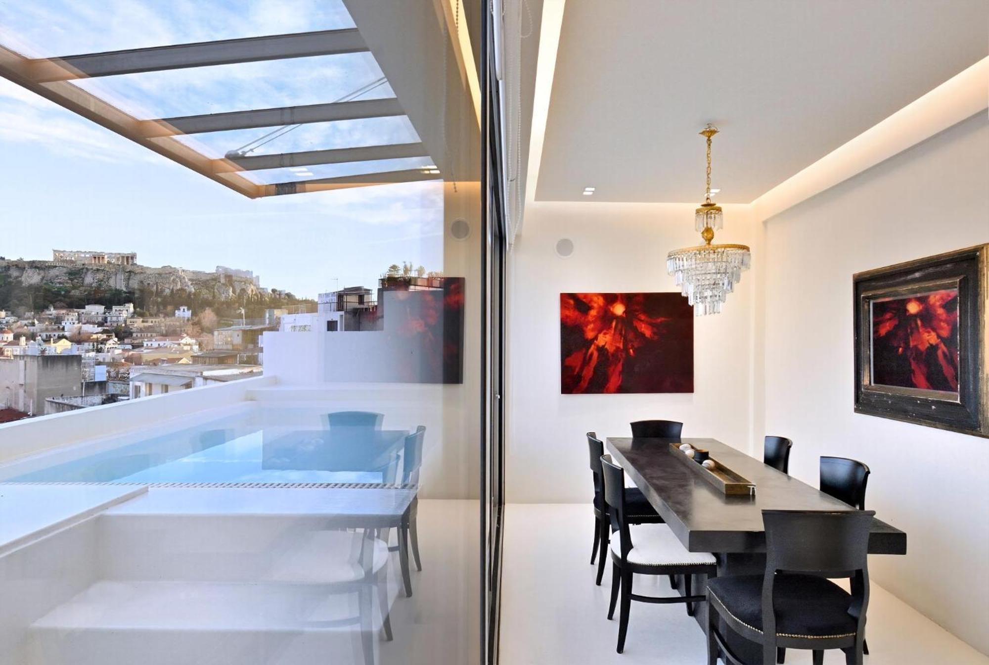 Stunning Athens Penthouse Historic Centre Location Alto Penthouse Acroposlis View Psyrri Villa Exterior photo