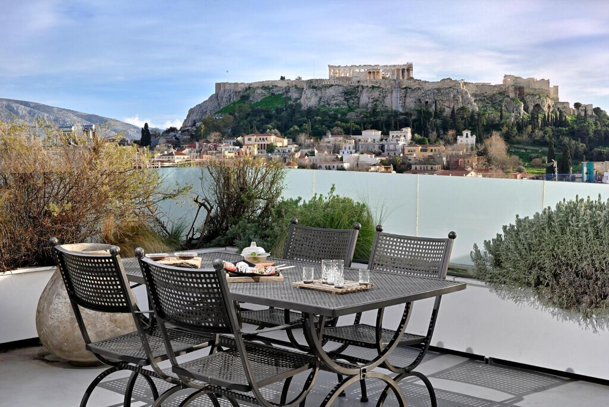 Stunning Athens Penthouse Historic Centre Location Alto Penthouse Acroposlis View Psyrri Villa Exterior photo